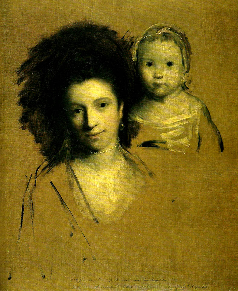 mrs john  spencer and her daughter